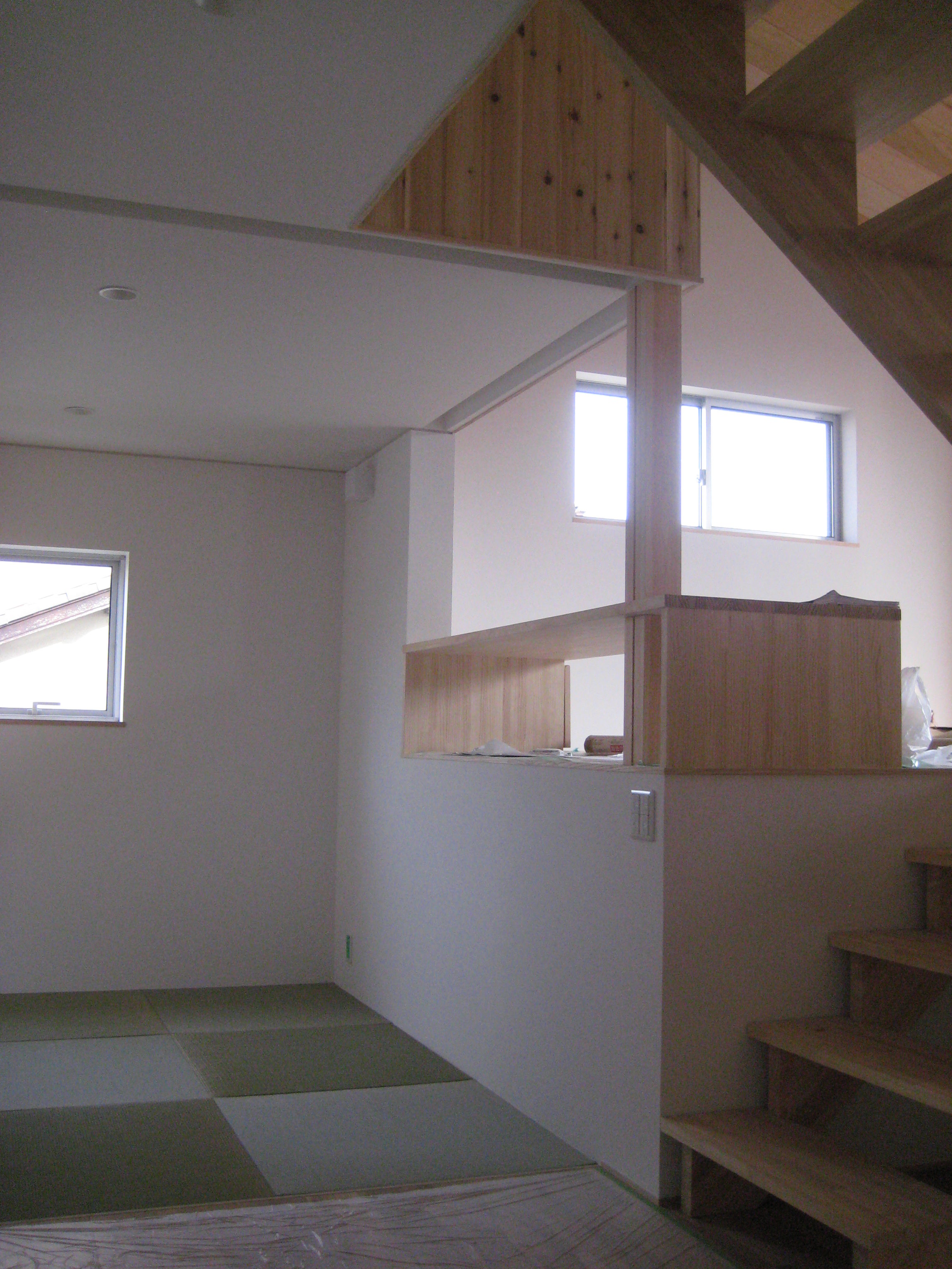 愛知県東海市「荒尾の家」木造住宅　スキップフロアー　オープンハウス