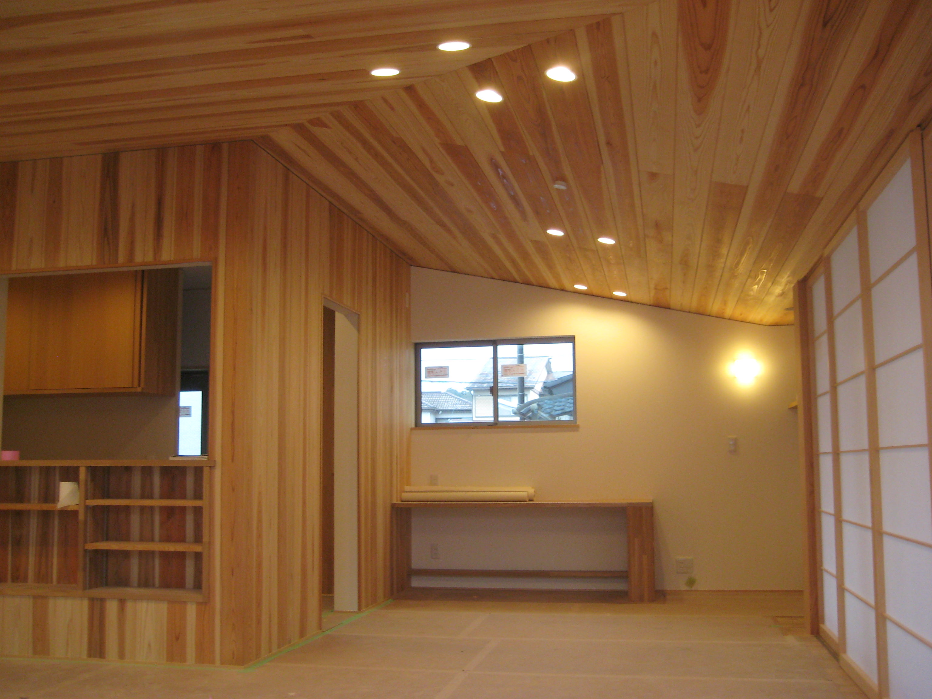 愛知県犬山市「古券の家」木造２階建て　現場