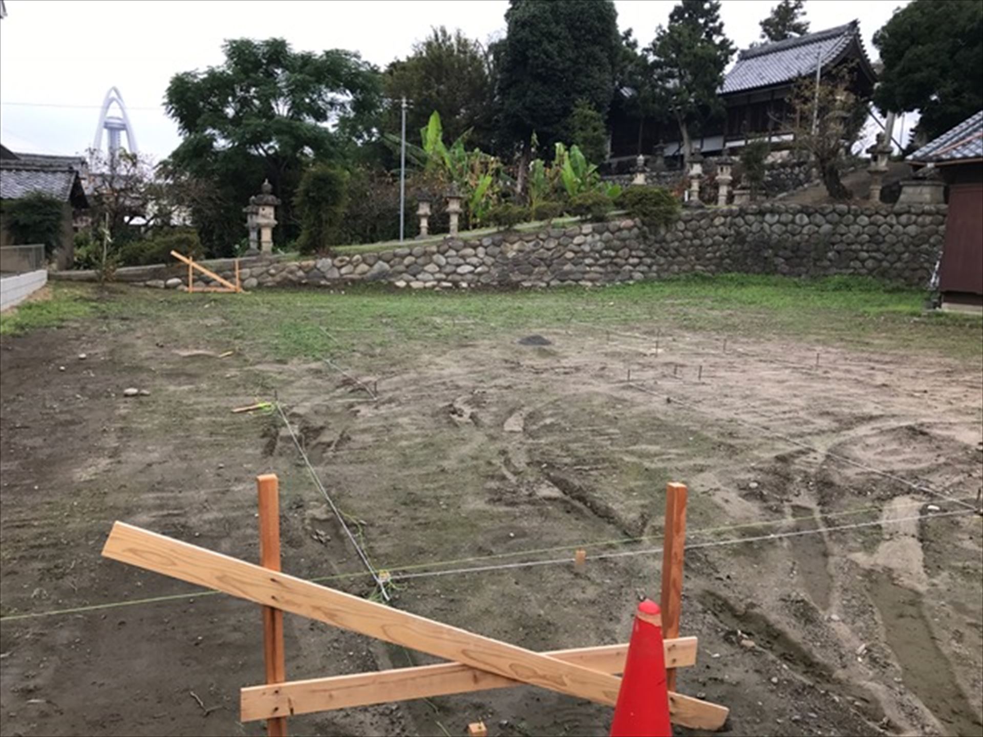 愛知県一宮市　「極楽寺の家」　木の家　現場
