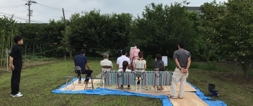 岐阜県海津市「駒ｹ江の家」　木造２階建住宅　地鎮祭